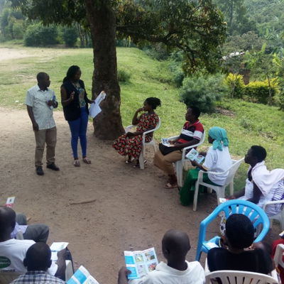 Community Meeting in Uganda